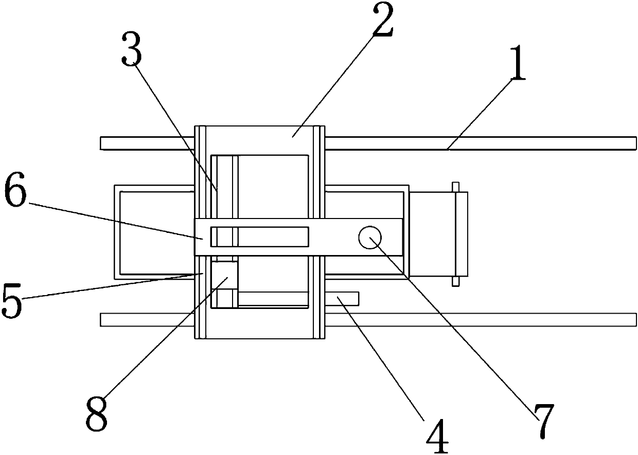 Intelligent car loader for bagged materials and based on truss type fixed cargo supplying table