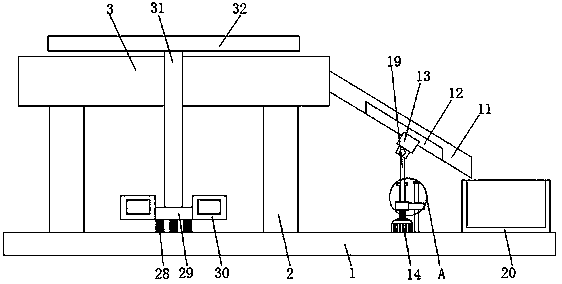 Electric control board conveying device for new energy vehicle