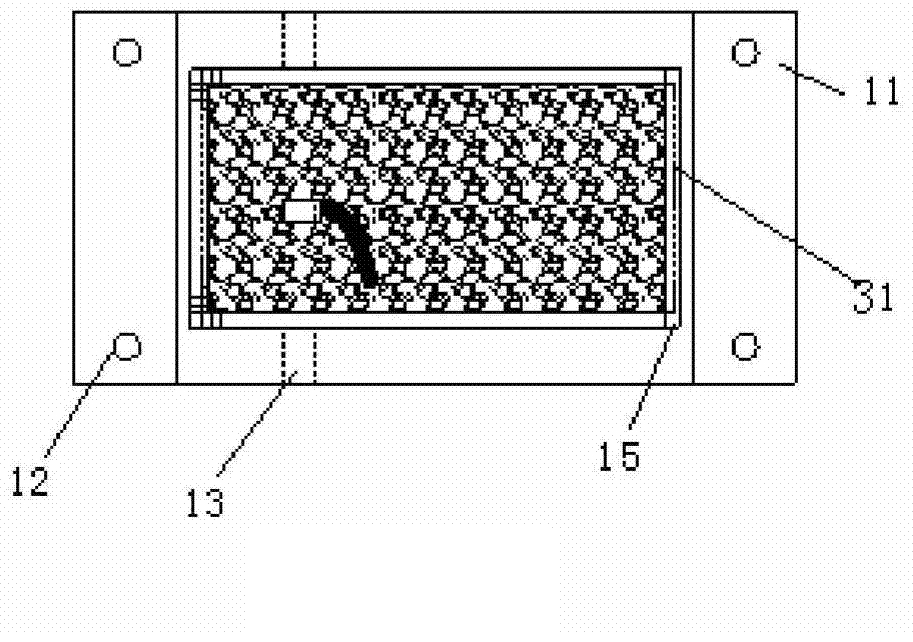 Four-dimensional transparent visual experiment table and method for simulating top coal drawing