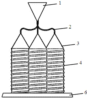 Magnetic bead driving method and apparatus allowing cells to do rectilinear motion in micro-fluidic chip