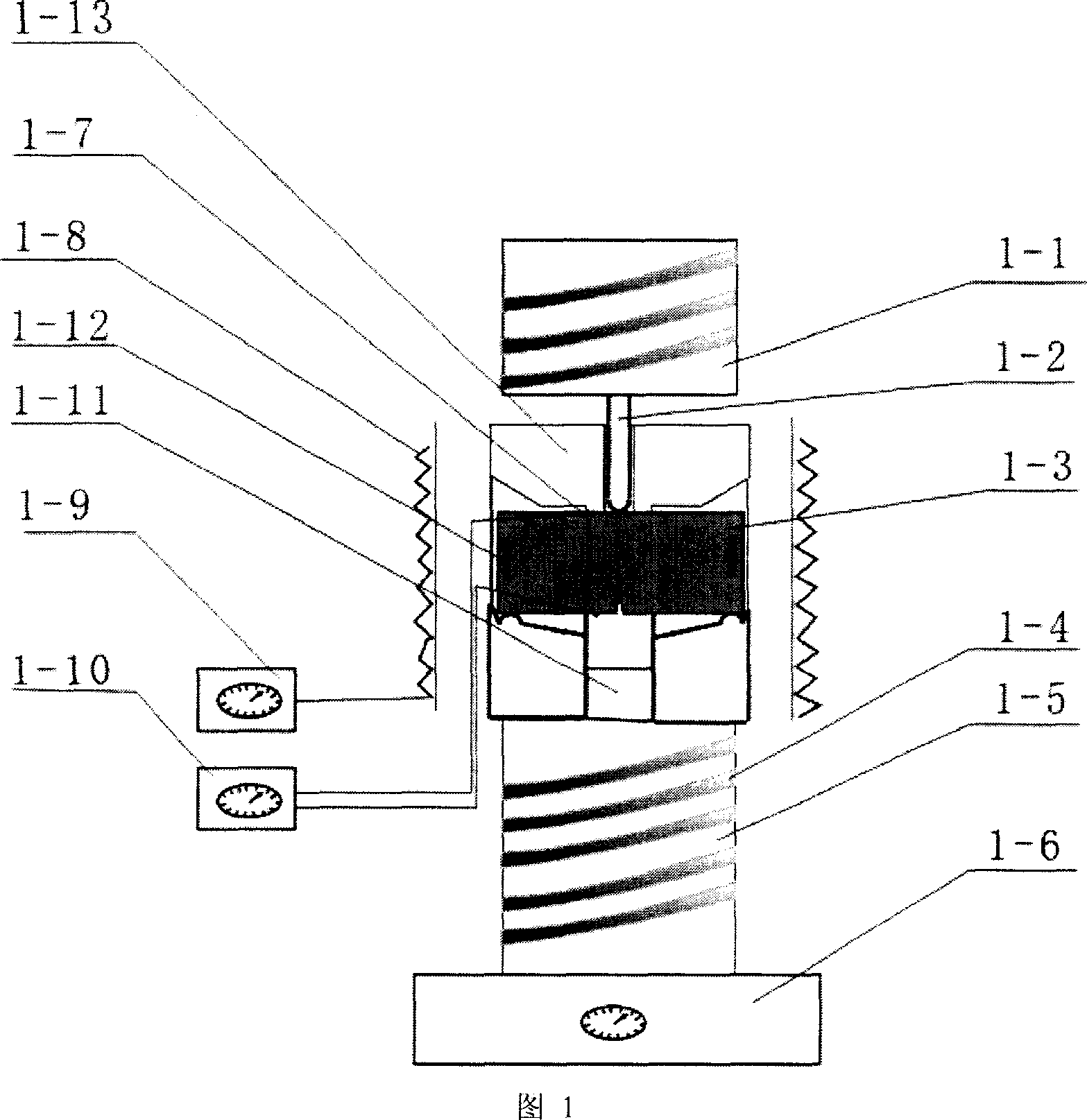 Method and device for three-point bending mechanical property test of small-sized sheet sample