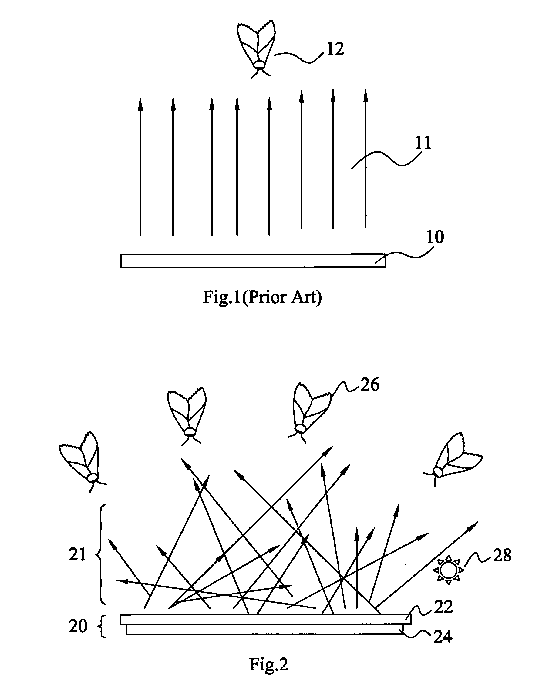 Device for catching phototaxis flying insects