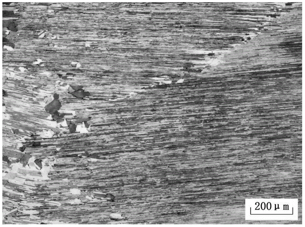 Method for preparing TiAl-base alloy directional fully lamellar structure