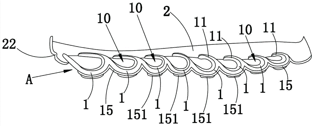 Shock-absorbing non-slip sole