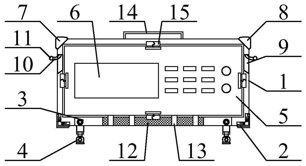 Electromagnetic compatibility tester with protection function