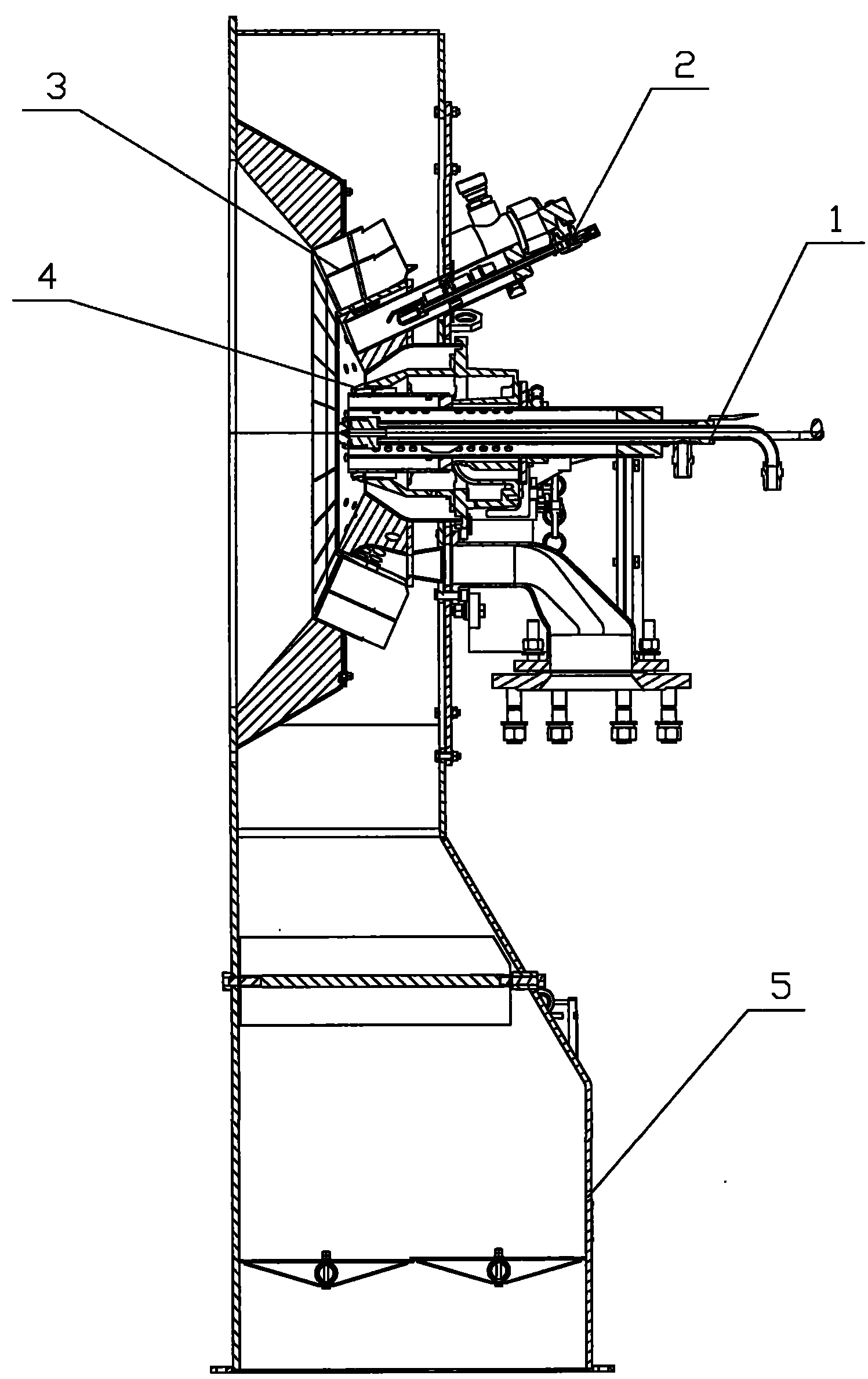 Dual media atomizing combustor