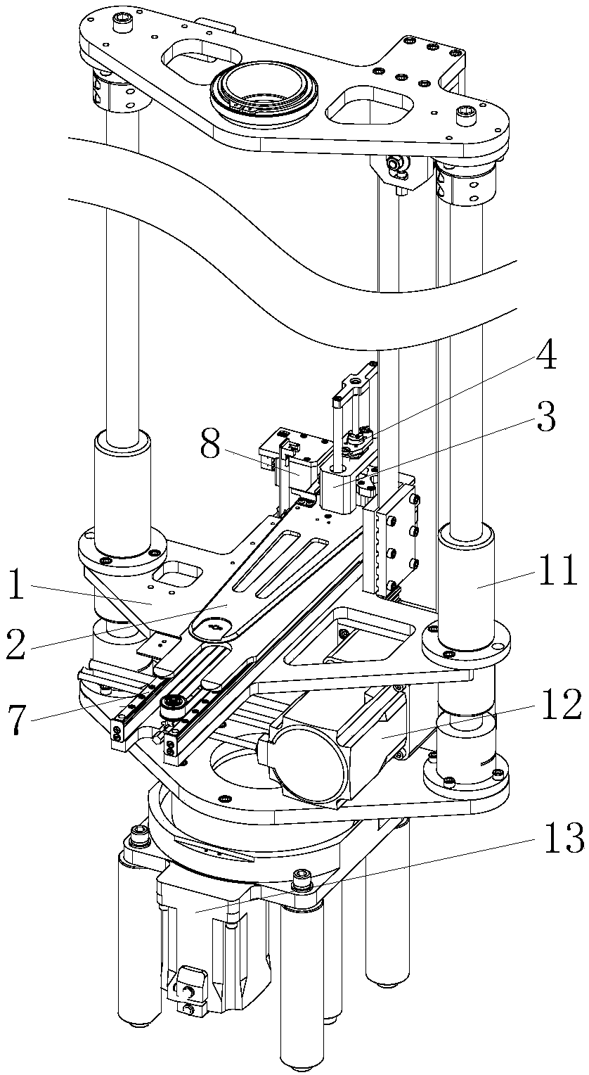 Material quickly-grabbing device