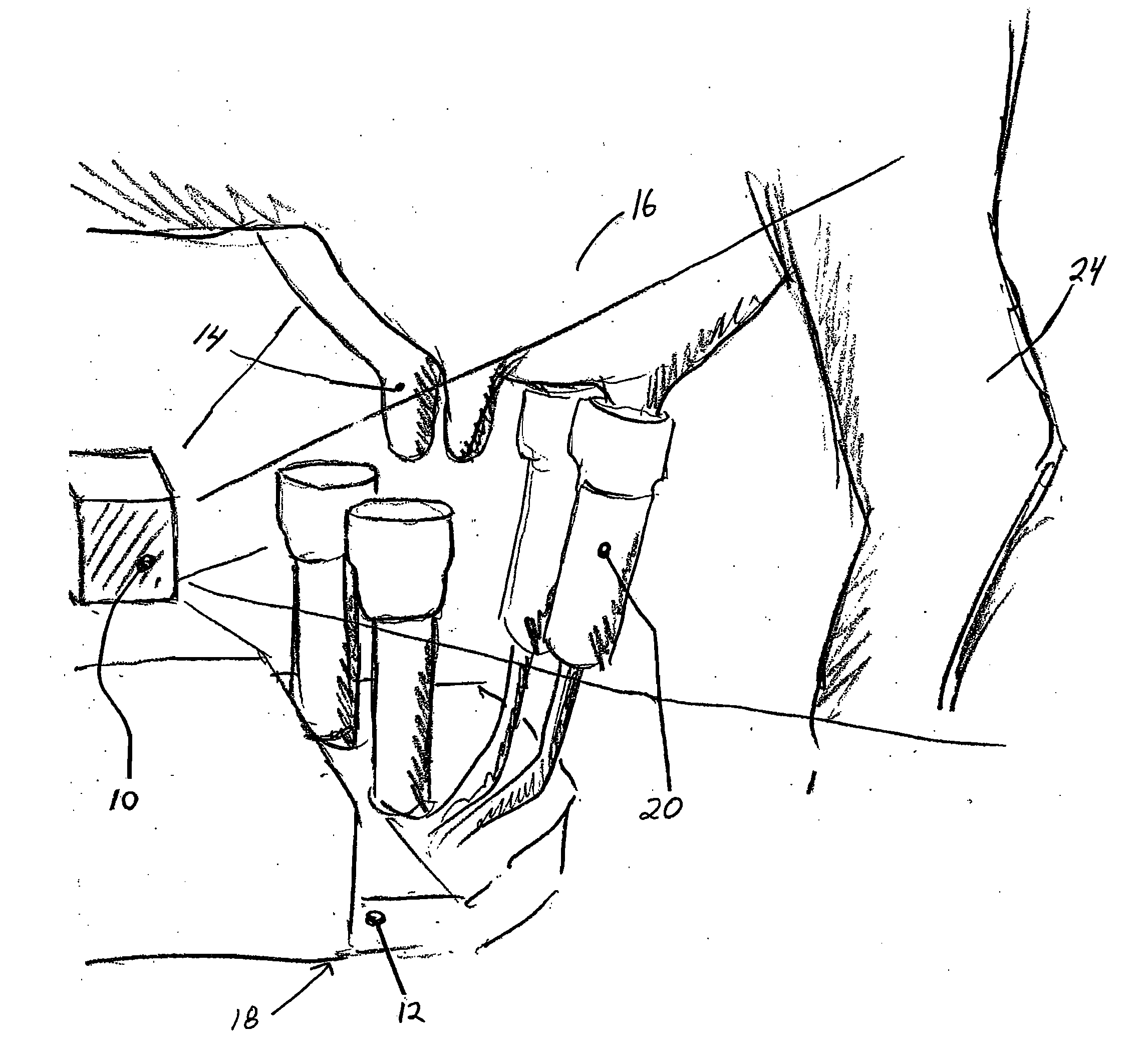 Time of flight teat location system