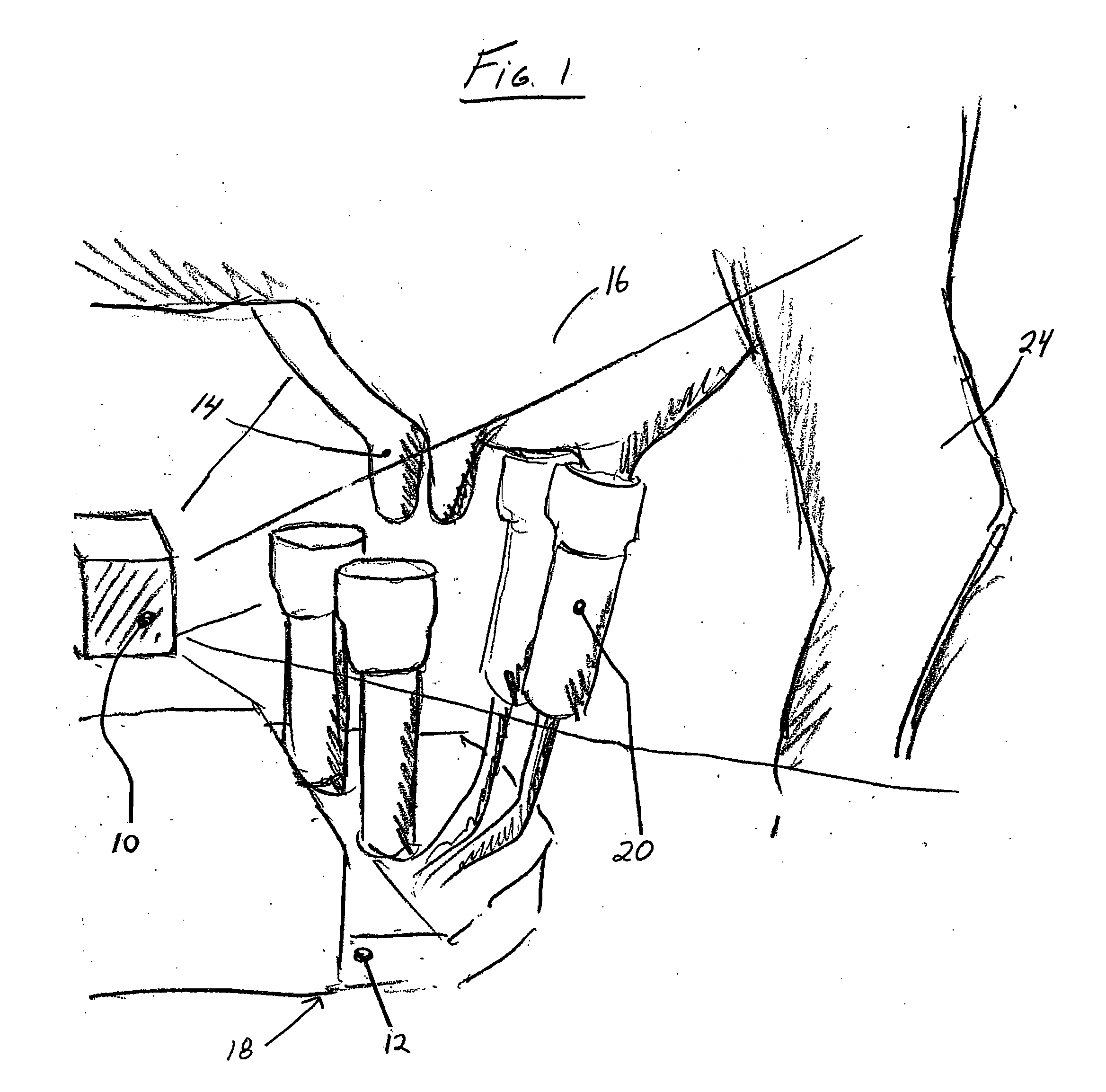 Time of flight teat location system