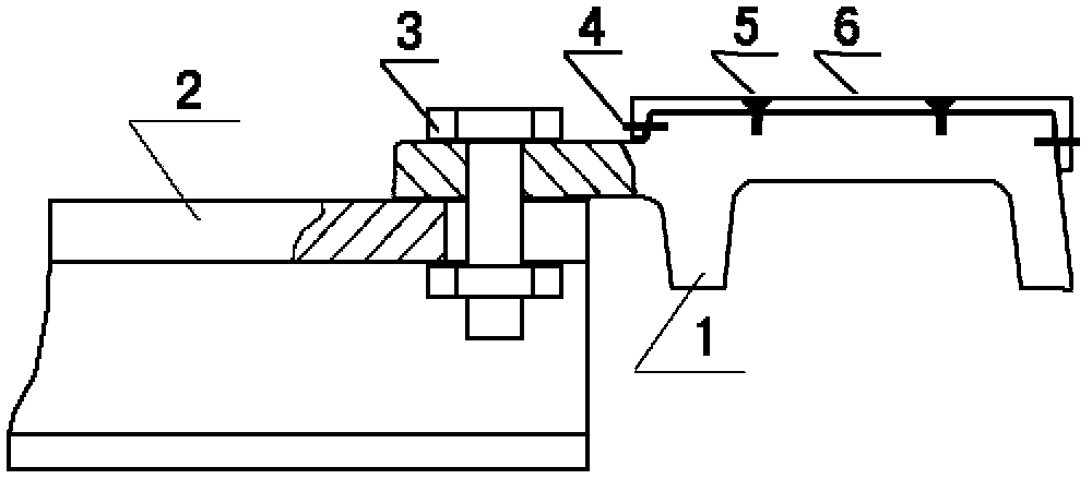 Anti-corrosion treatment method for exotic metal structures of maglev steel rails