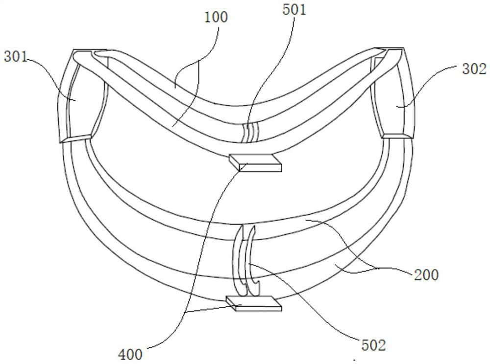 Mouth gag for full-mouth planting