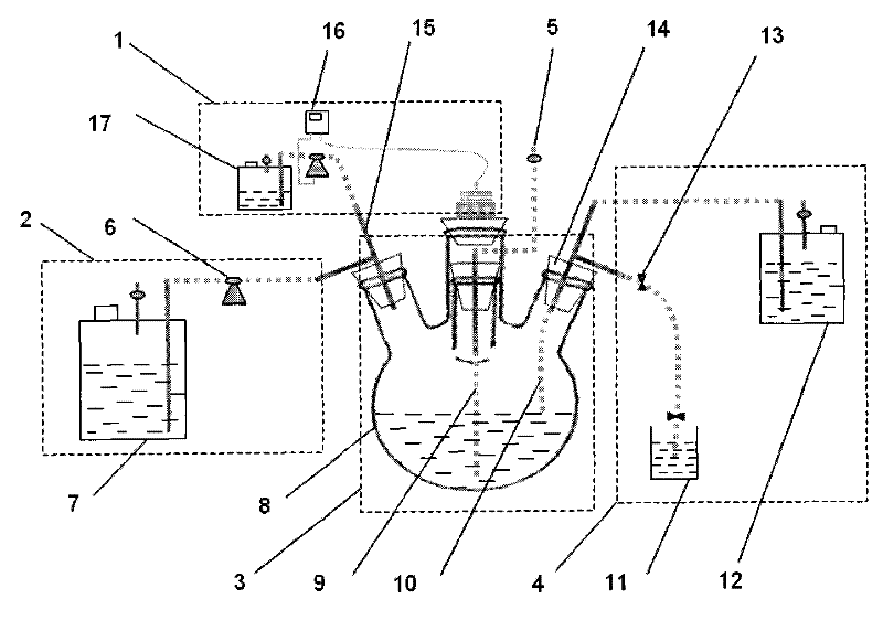 Chemostat continuous cultivation device