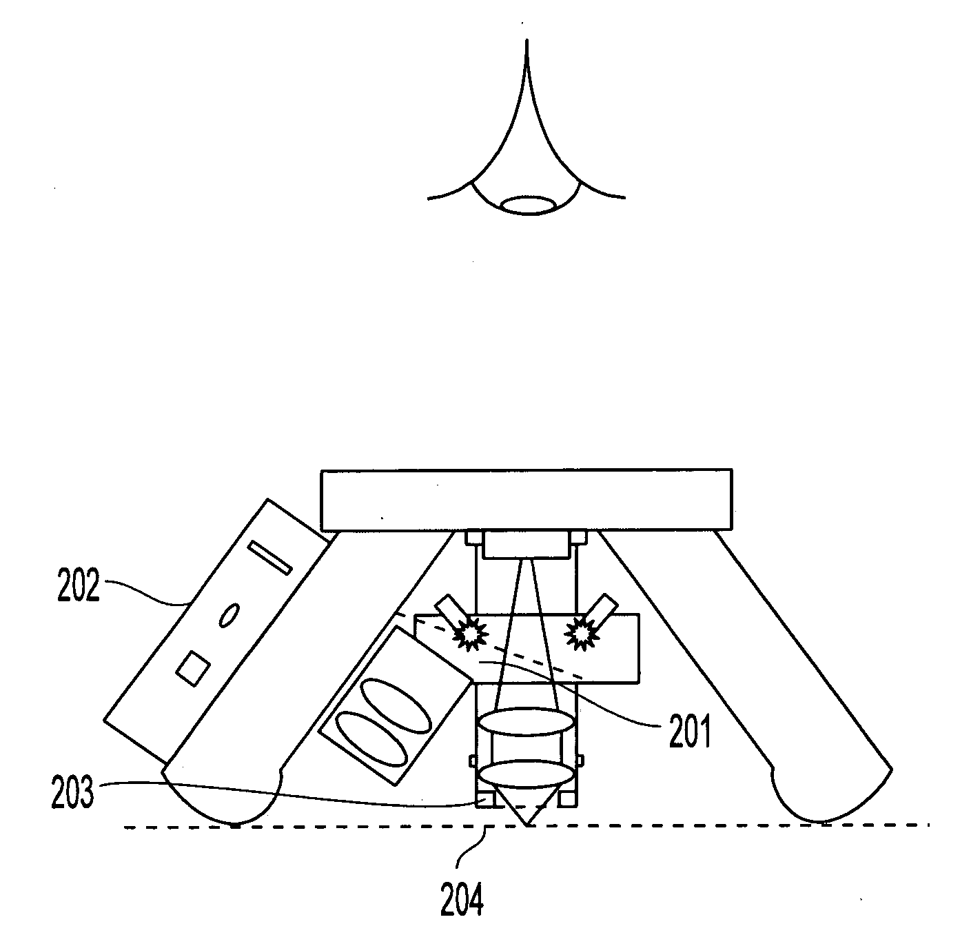 Miniature microscope camera