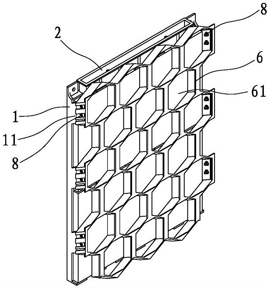 Green plant honeycomb