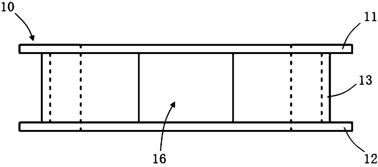 Low-frequency magnetic metamaterial unit structure body and combination device thereof