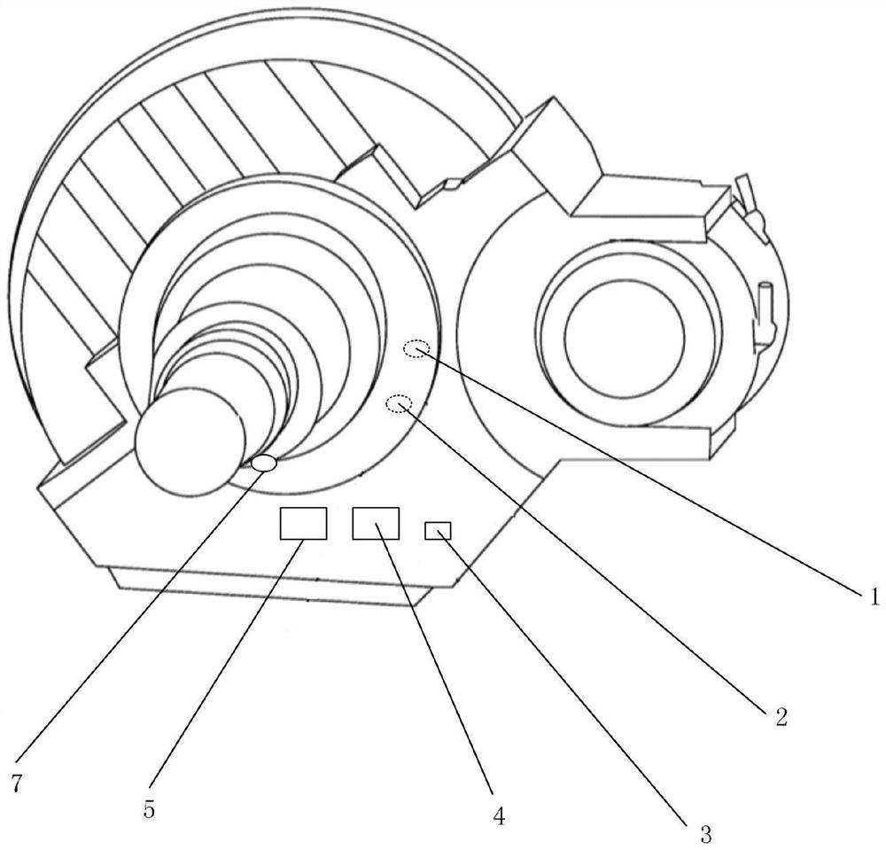 Gearbox bearing fault detection method and system