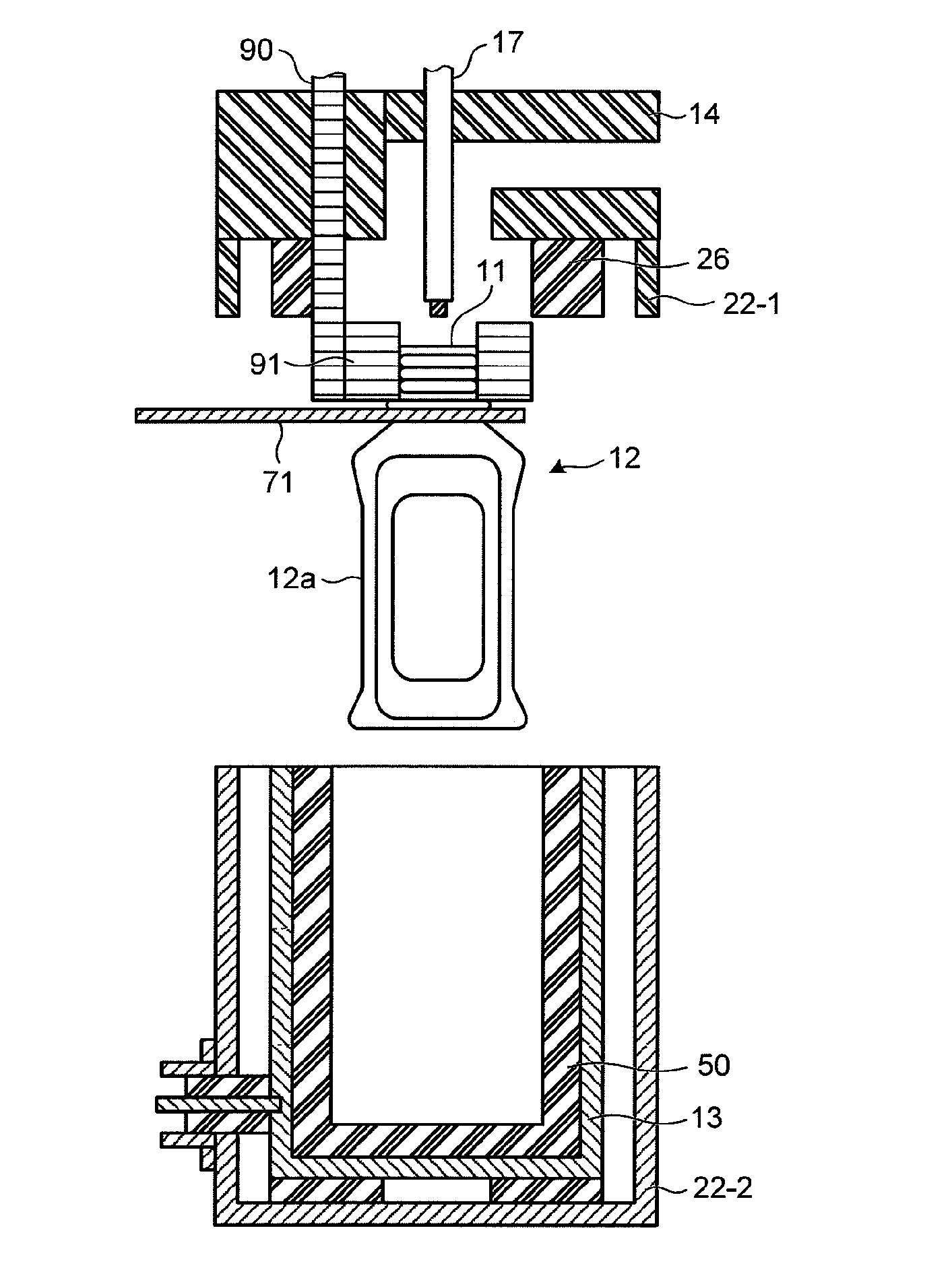 Barrier-film forming apparatus, barrier-film forming method, and barrier-film coated container