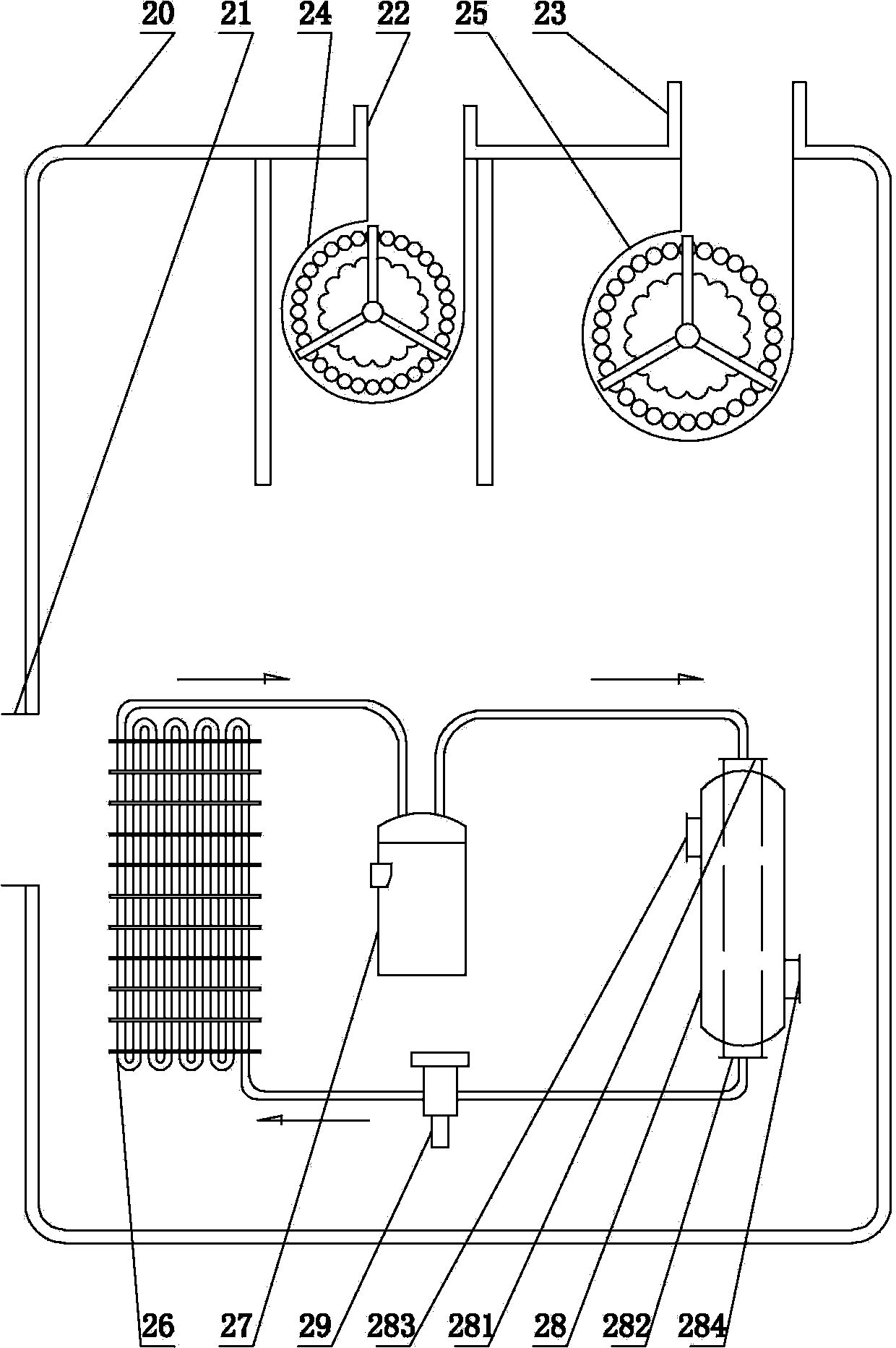 Low-temperature activity treatment technology of flavor freshwater fish and treatment equipment of treatment technology