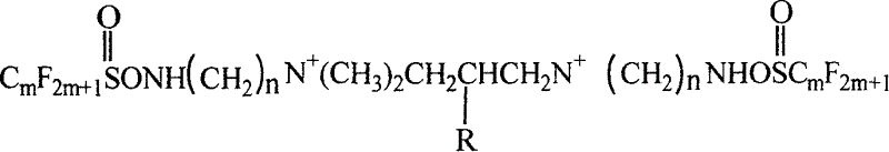 Fluorine-carbon sufactant and preparing method