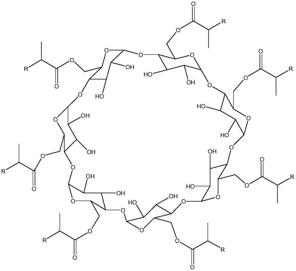 A star-shaped amphoteric polycarboxylate water reducer with high-efficiency mud resistance and its preparation method