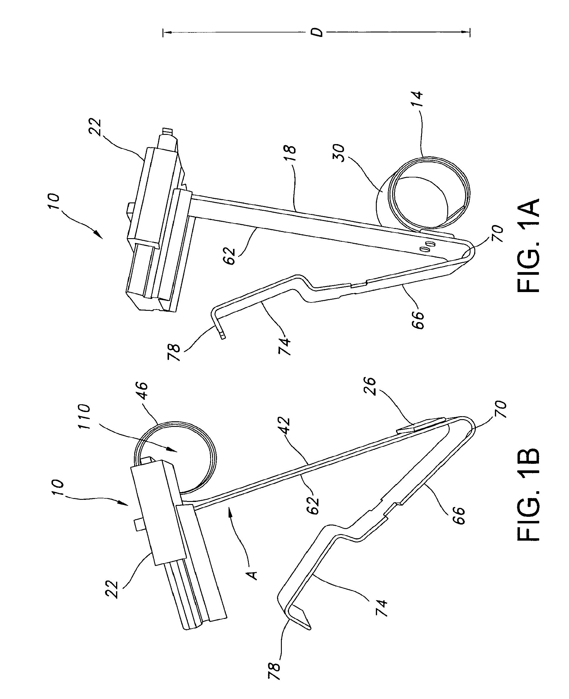 Brush spring retainers