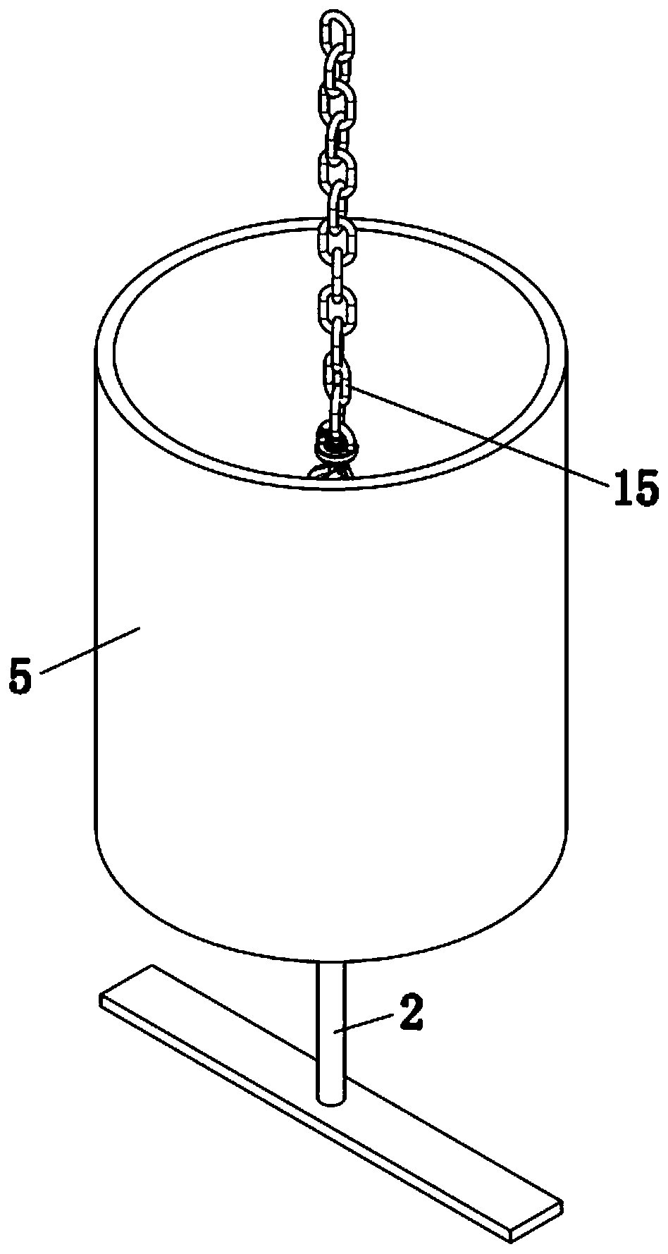 Safe, rapid and efficient hoisting device