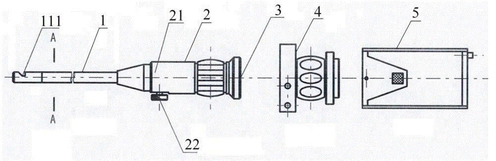 Optical fiber ear and nose cavity mirror