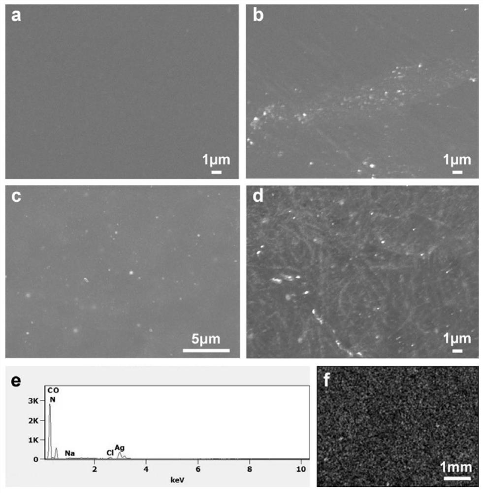 Fibroin oxidized bacterial cellulose nano-composite membrane and preparation method thereof