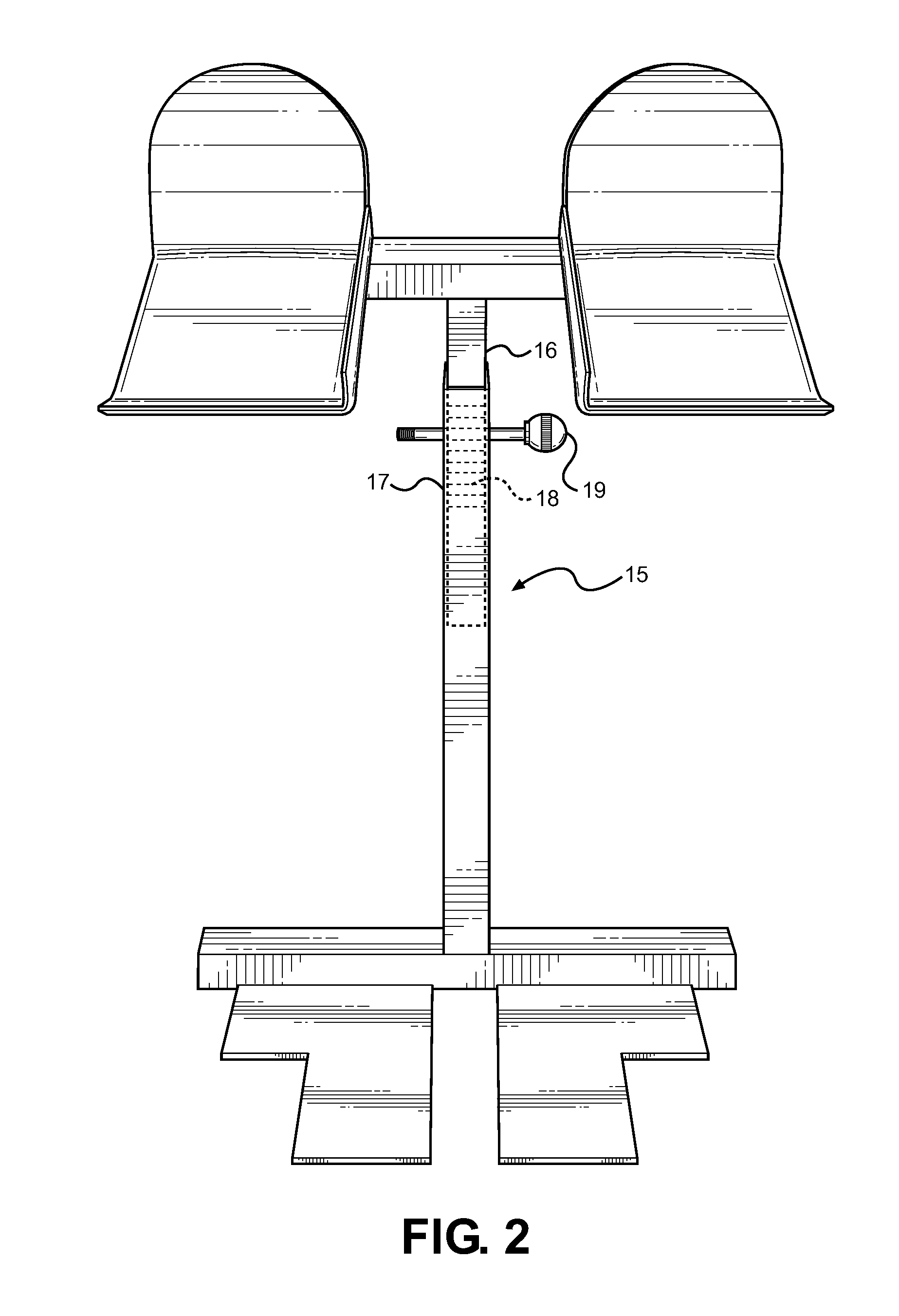 Adjustable Dumbbell Support Stand