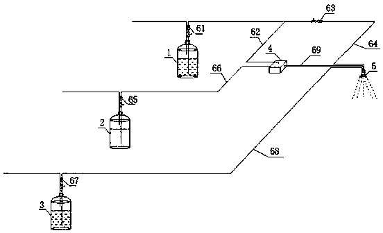 Fire extinguishing system based on perfluoro(2-methyl-3-pentanone) fire fighting agent