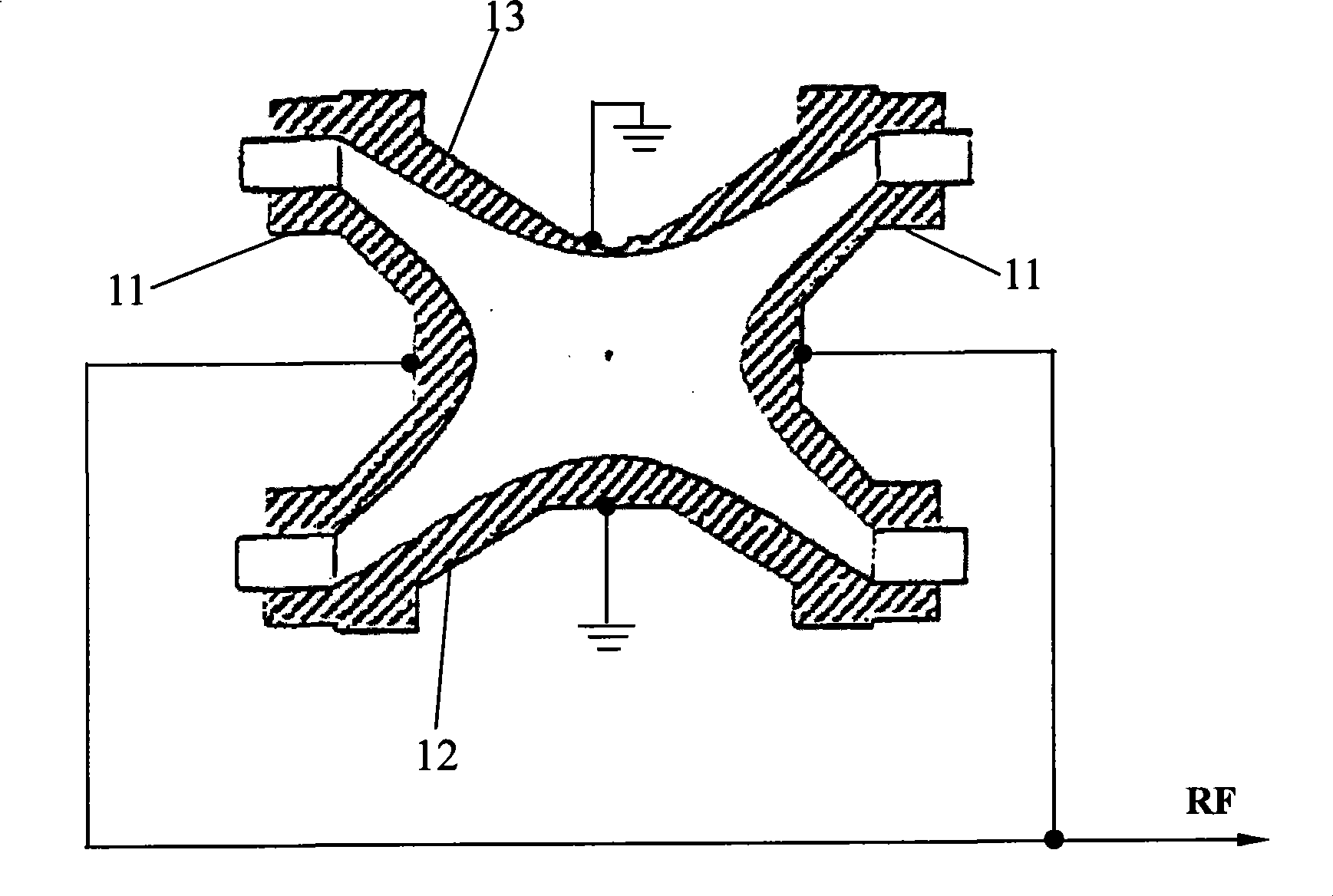 Circular ring ion trap and circular ring ion trap array