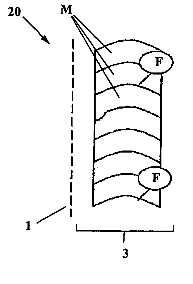 Two-phase film materials and method for making