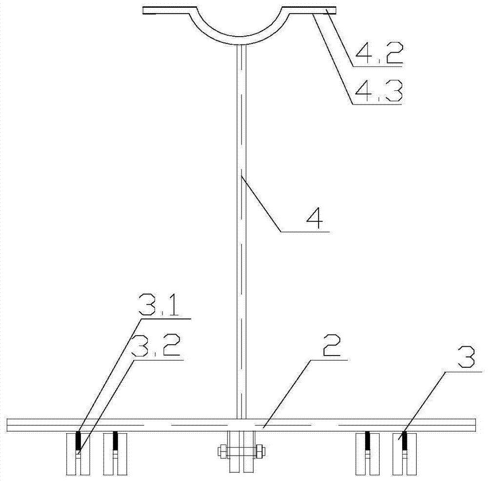 A three-axis butterfly handling trolley