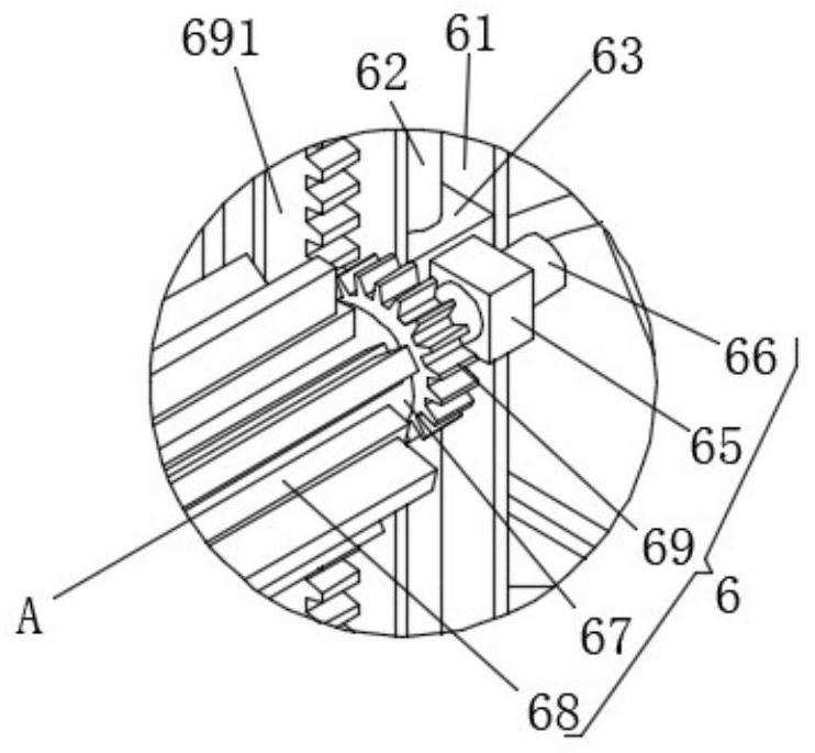 Safety protection structure of high performance liquid chromatograph