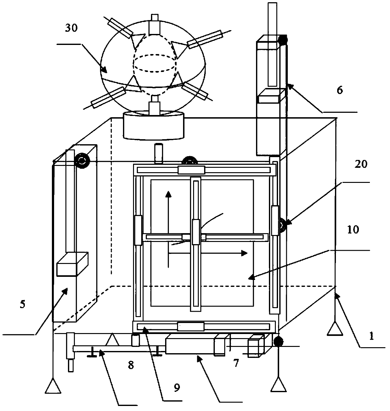 Irregular body molding and dynamic volume recording device