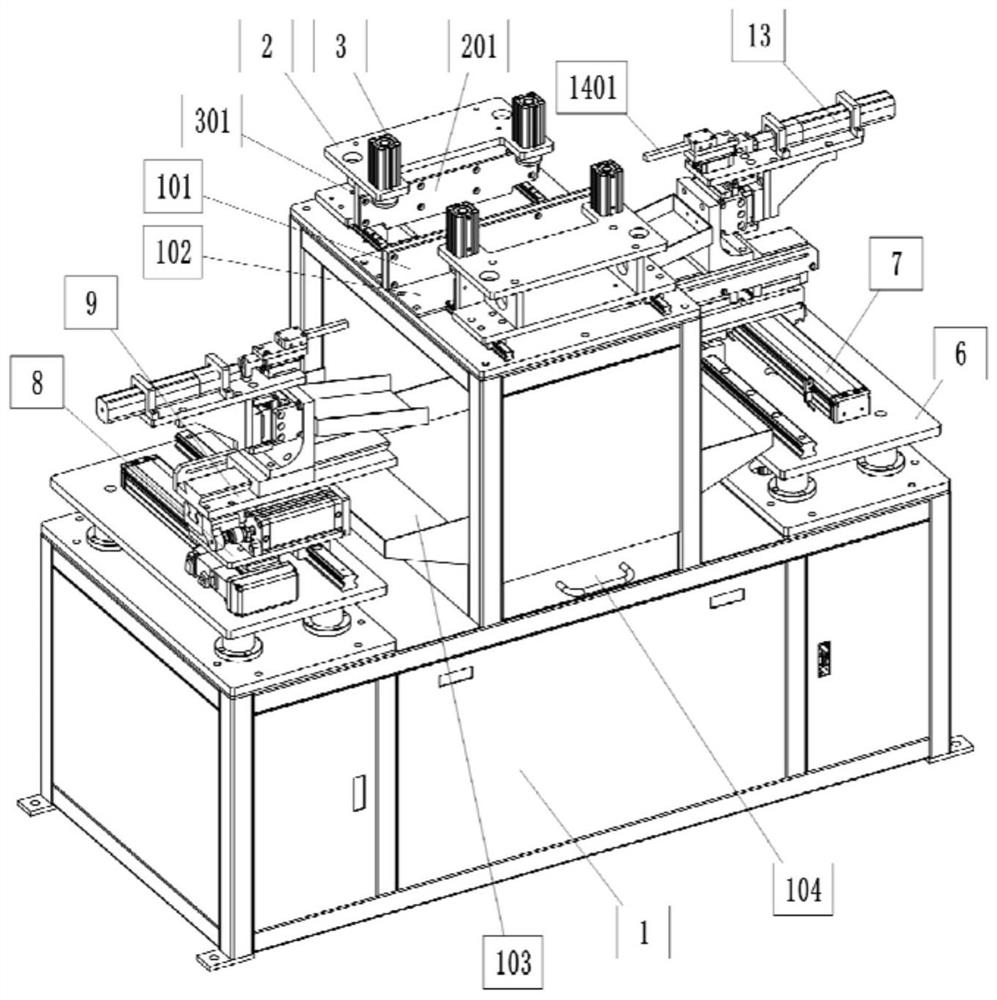 Flexible inner wall floating grinding table