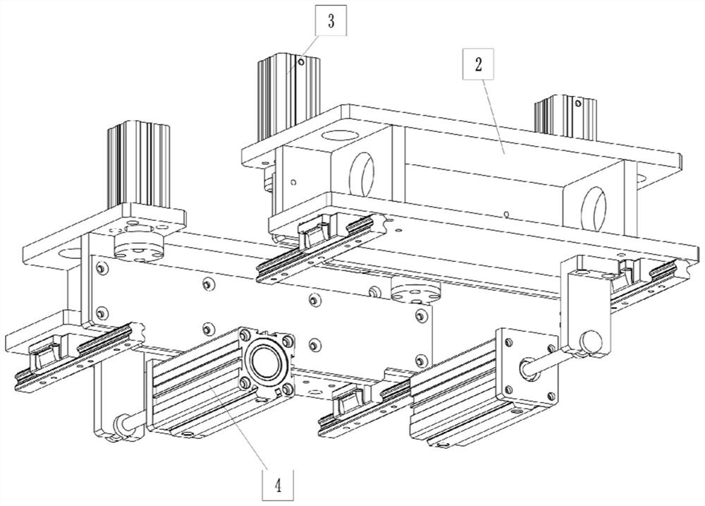 Flexible inner wall floating grinding table