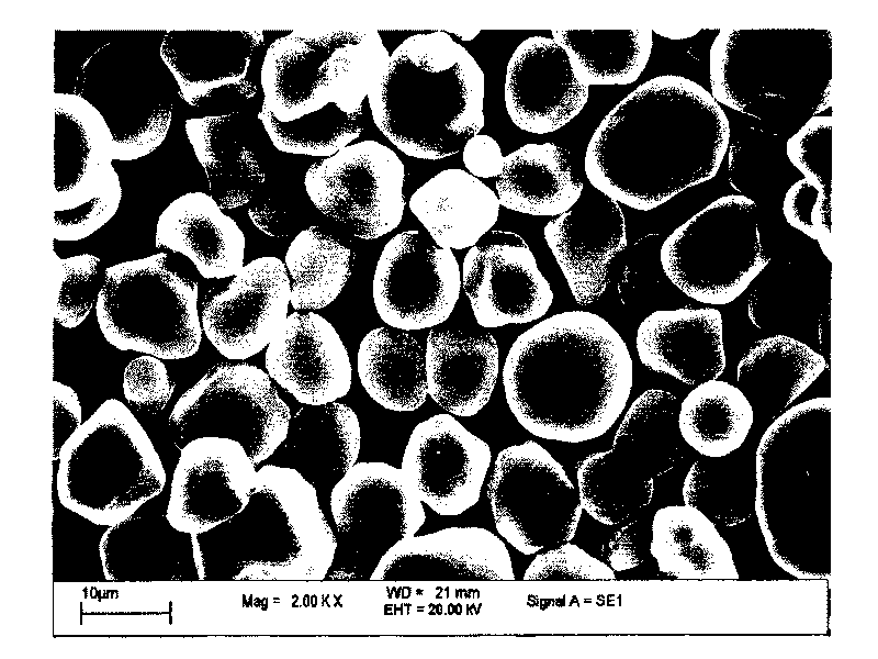 PIV trace particles for wind tunnels and preparation method thereof