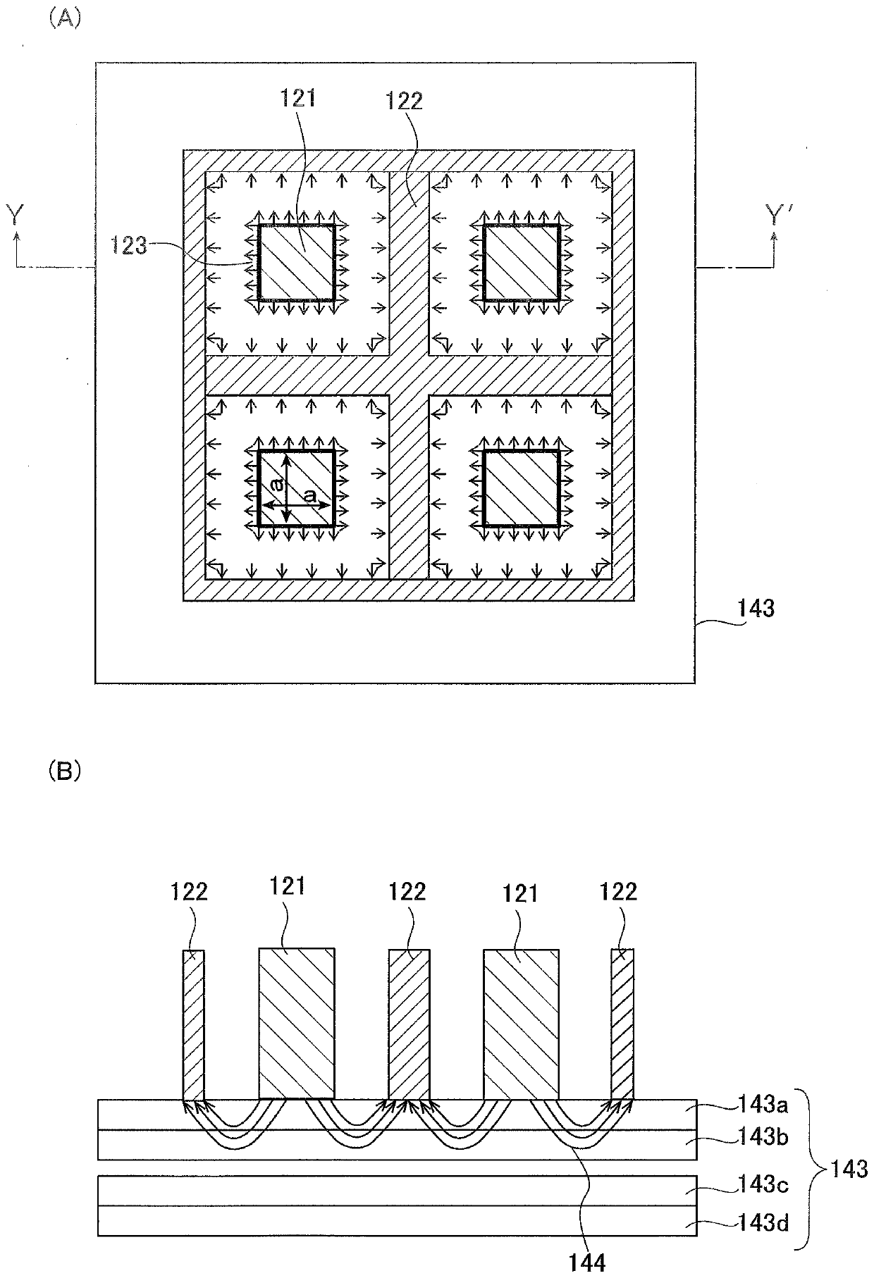 Attachment magnetic pole for lifting magnet, lifting magnet having magnetic pole for hoisting steel material, method for conveying steel material, and method for manufacturing steel plate