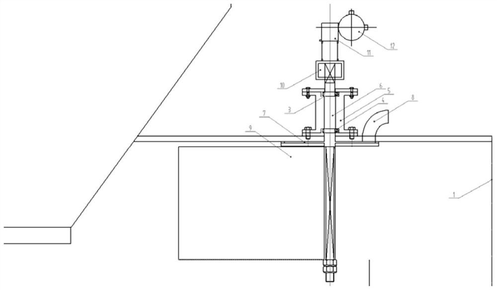 Coal mill static radial separator capable of remotely adjusting pulverized coal fineness online