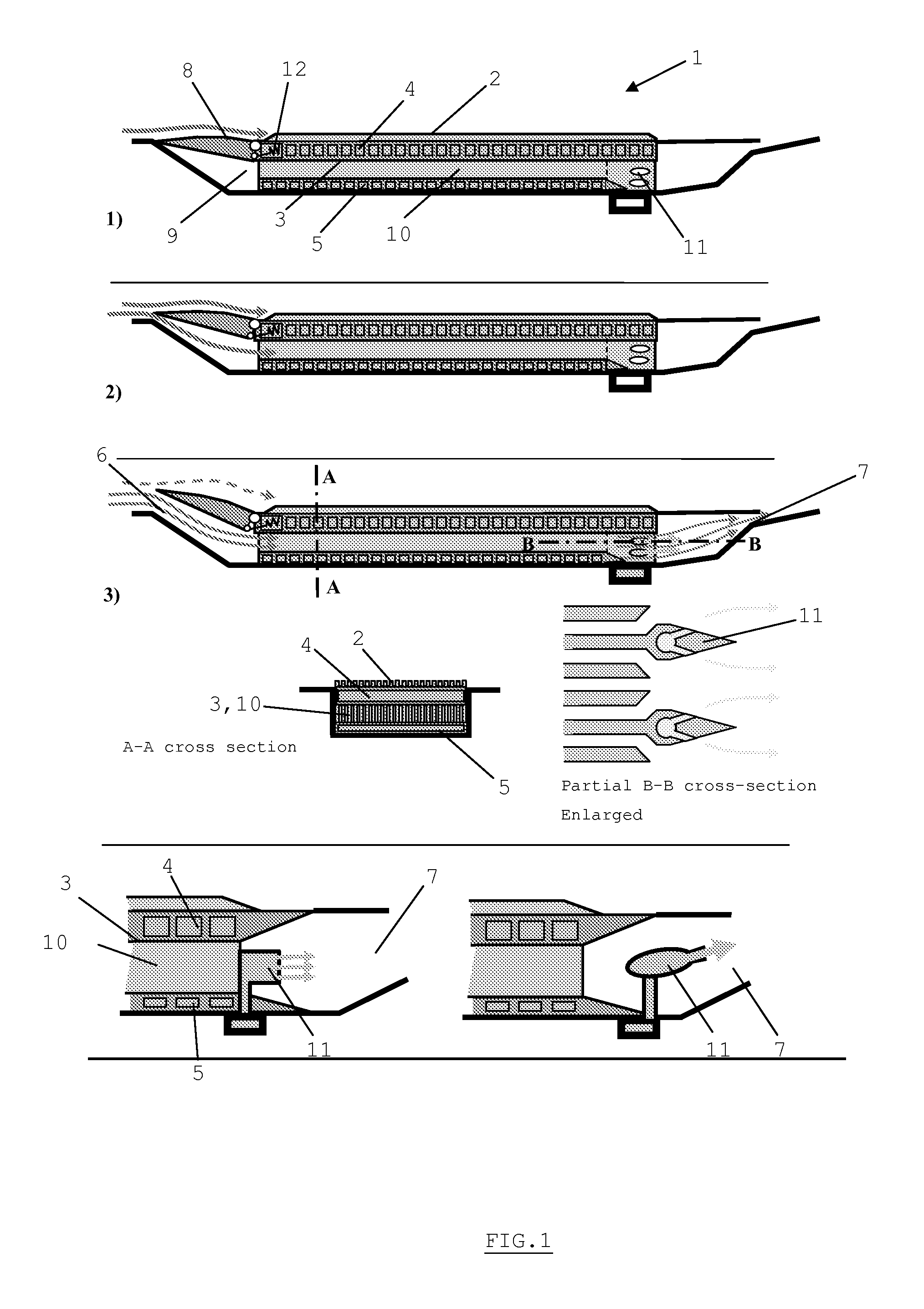 Integration of a surface heat-exchanger with regulated air flow in an airplane engine