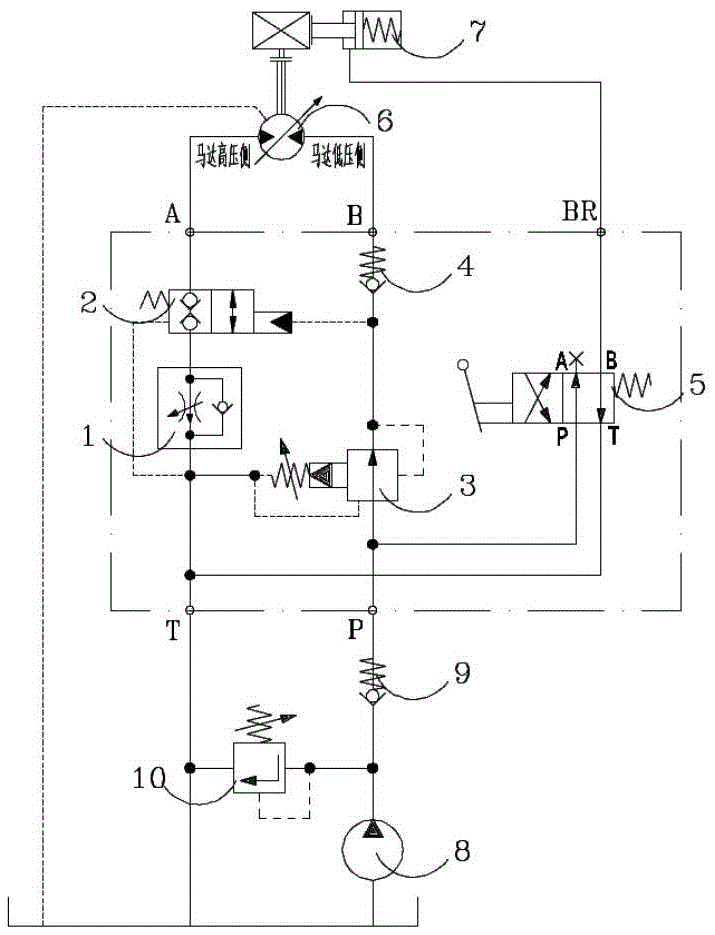 Emergency descent valve bank