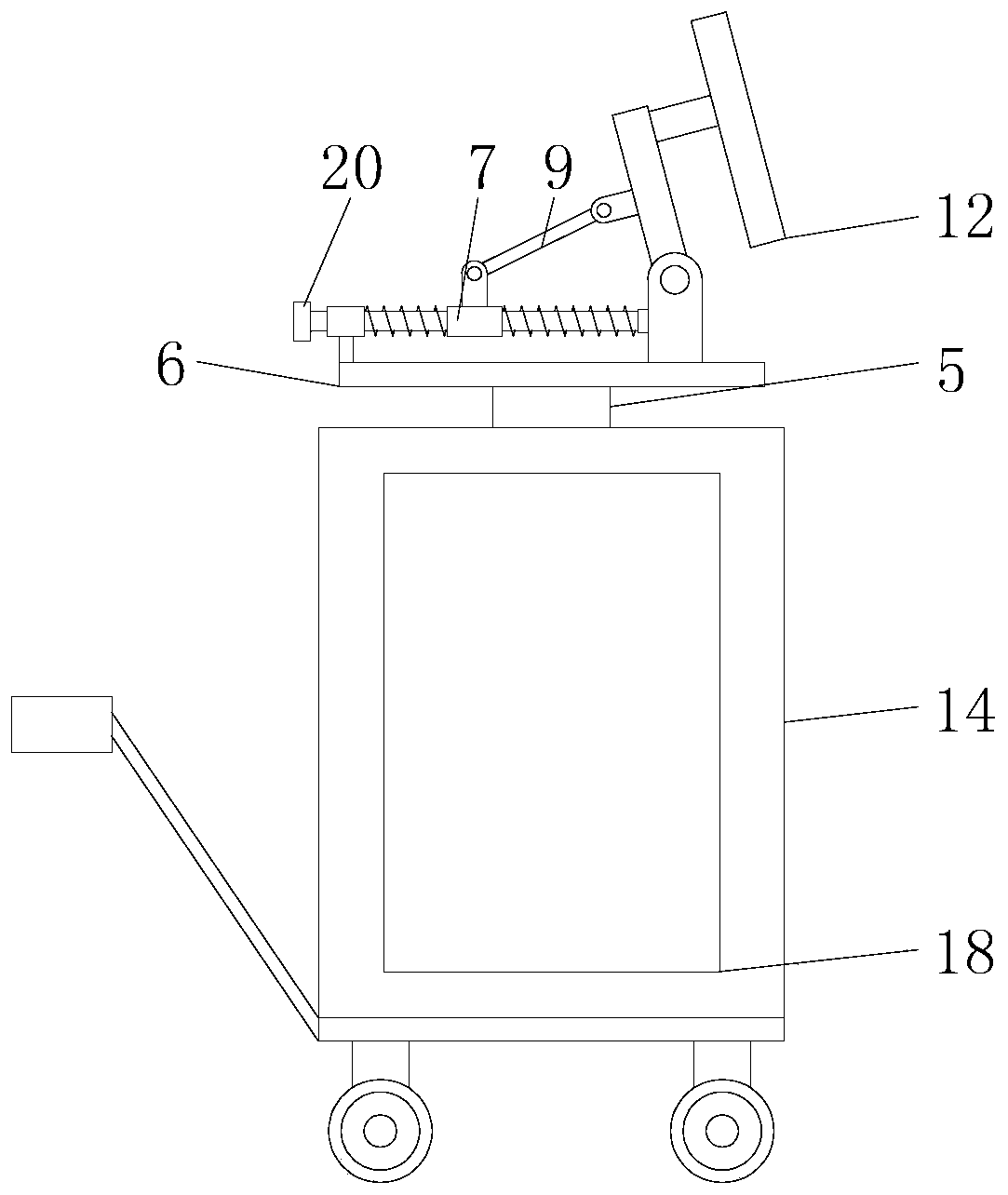 Training device for computer software research and development