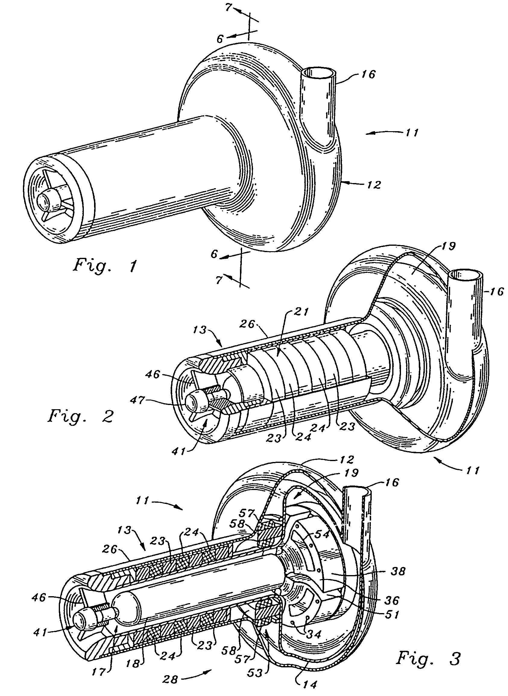 Sealless rotary blood pump