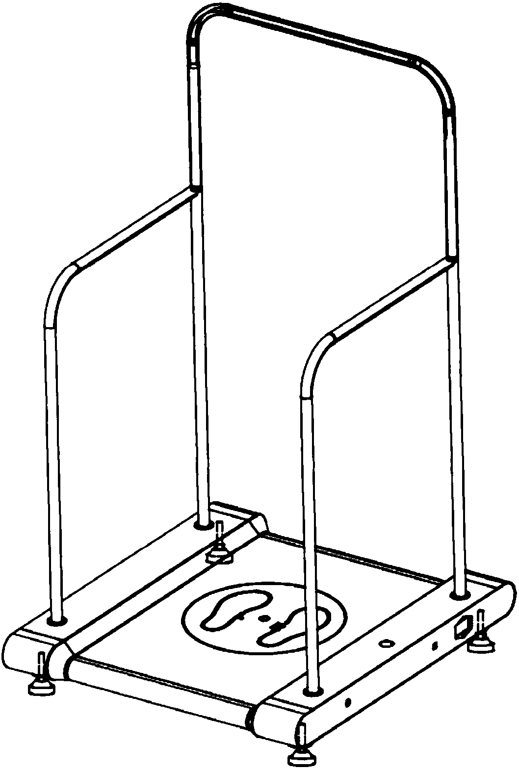 Balance ability detection method and device based on nonlinear technology