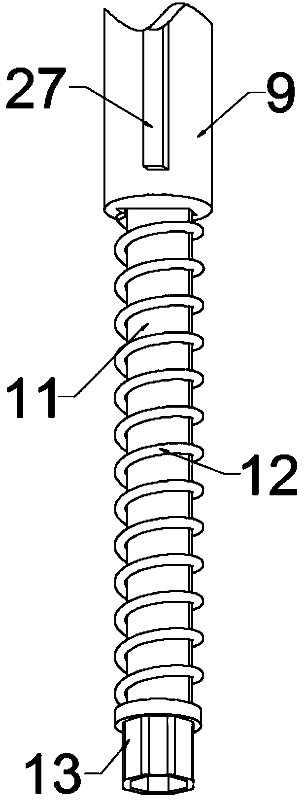 Bolt assembling automatic production robot and assembling method thereof