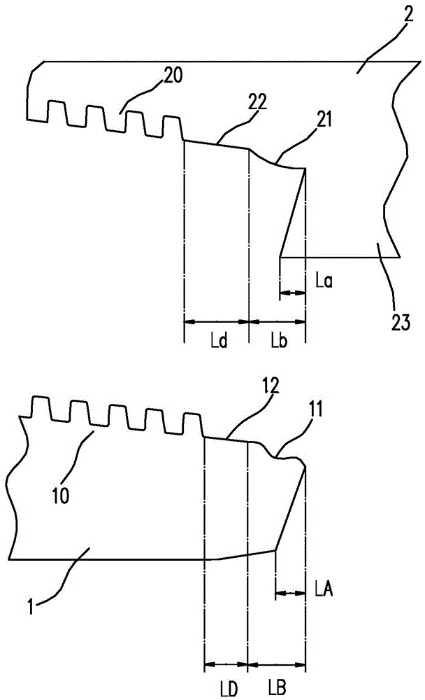 Sealing part structure of high-tightness oil pipe