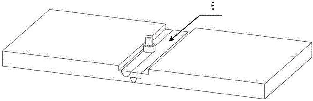 A low heat input friction stir welding method for high-strength aluminum alloy thick plates