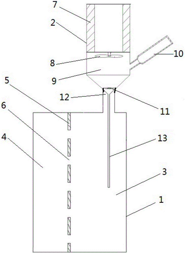 Protective airbag with rapid gas generating device