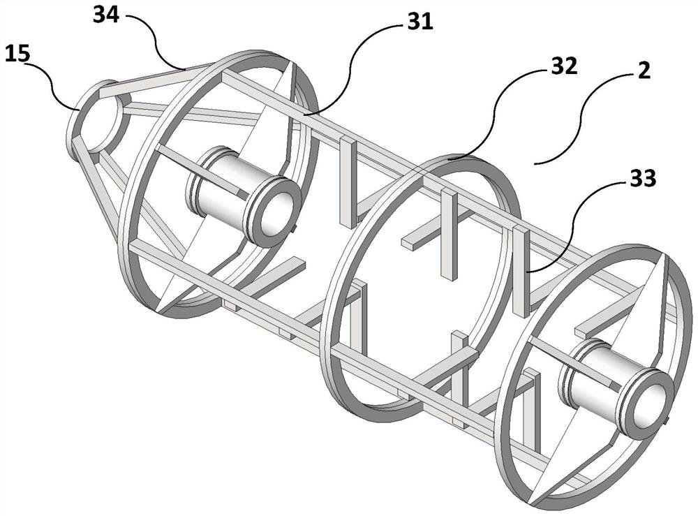 Single-shaft deep mixing pile drilling tool with inner-layer and outer-layer mixing teeth